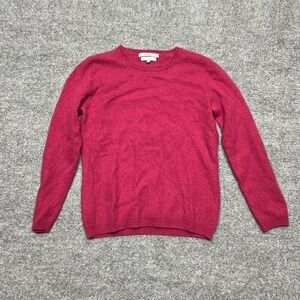 El Corte Ingles Sweater Womens 38 100% Cashmere Crewneck Pullover Knit